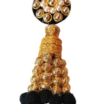 Broche De Puerta Grande Oro